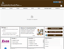 Tablet Screenshot of hospitalitystudyplan.com